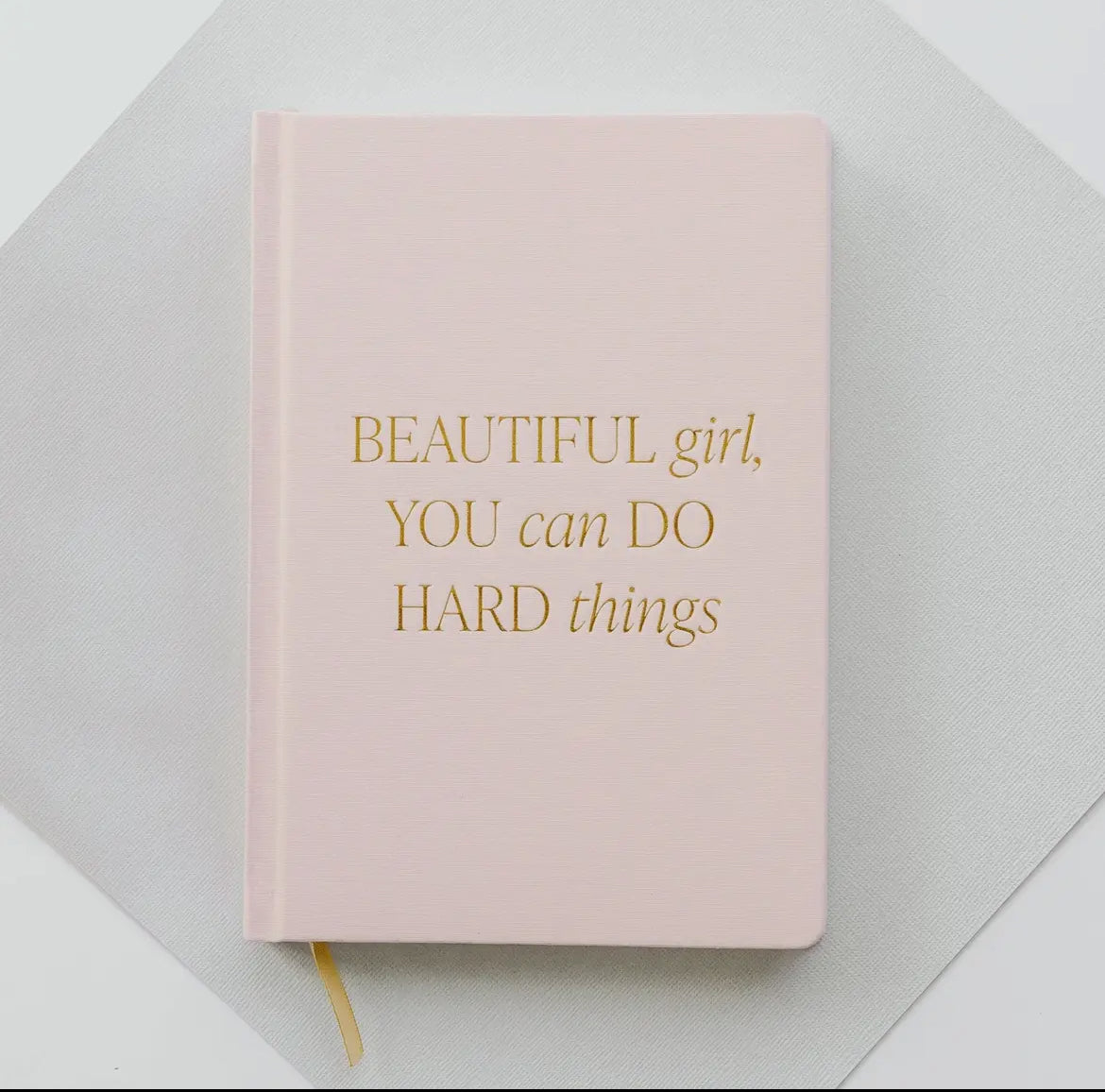 BEAUTIFUL GIRL FABRIC JOURNAL