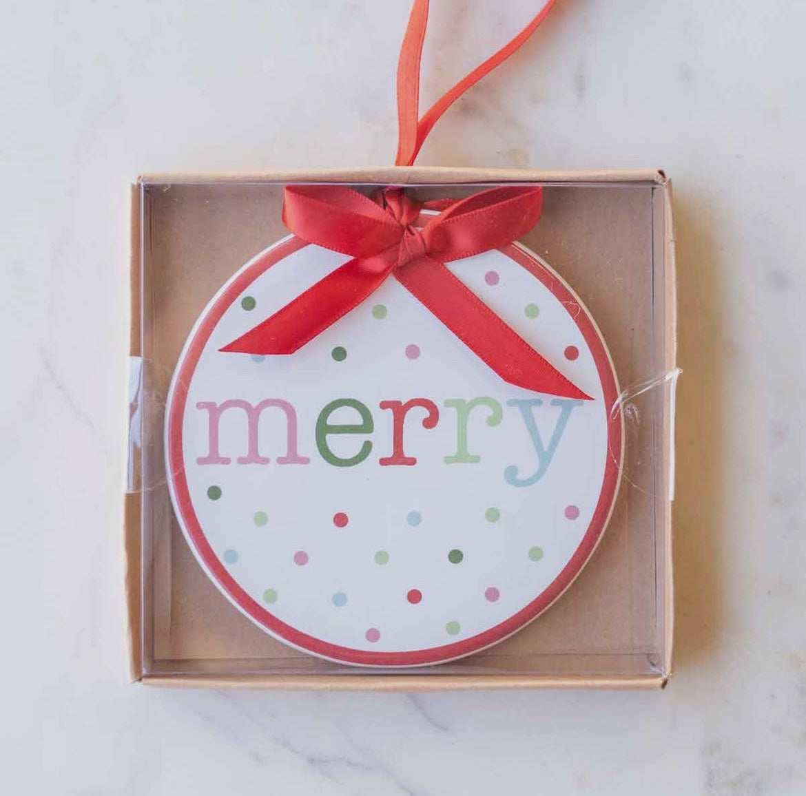 MERRY ORNAMENT