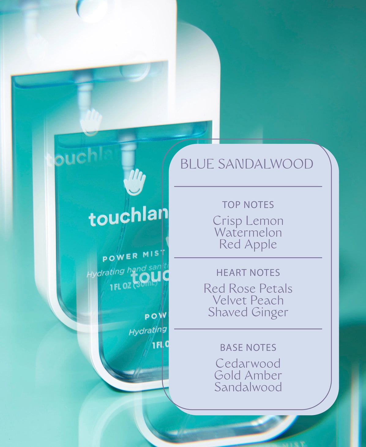 TOUCHLAND: Power Mist Blue Sandalwood
