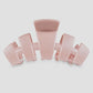 TELETIES: Classic Pearly Pink Claw Hair Clip