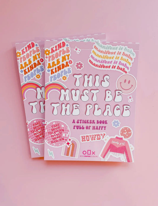 This Must Be The Place- Sticker Book