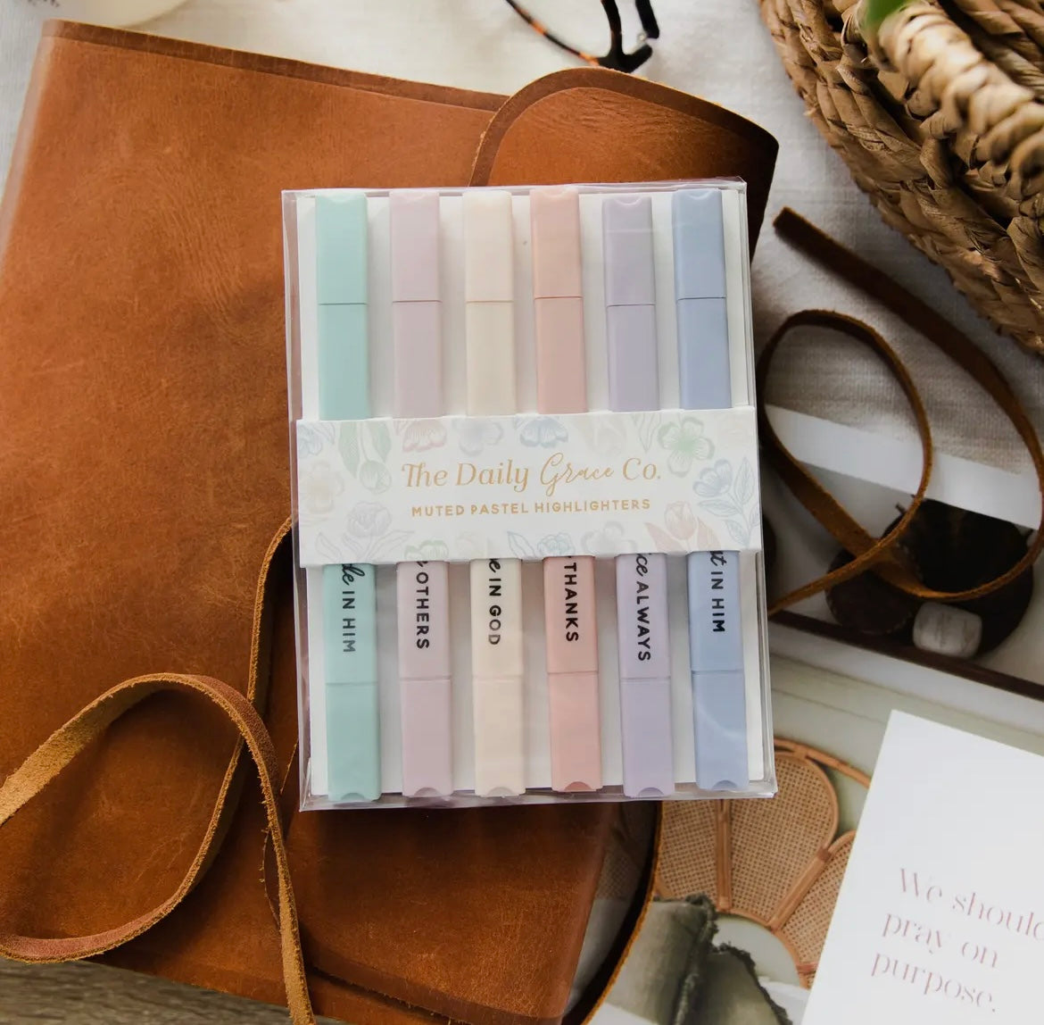 Muted Pastel Highlighters