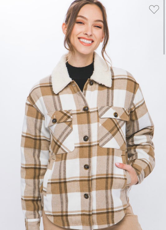 CAMEL-SHERPA LINED SHACKET