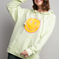 SMILEY FACE PULLOVER HOODIE