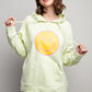 SMILEY FACE PULLOVER HOODIE