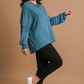 TEAL HENLEY SHIRT